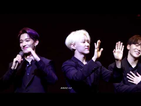 [4K] 190922 "13명 엔딩멘트(호시3:00~)" 여의도 팬사인회  세븐틴 SEVENTEEN 직캠