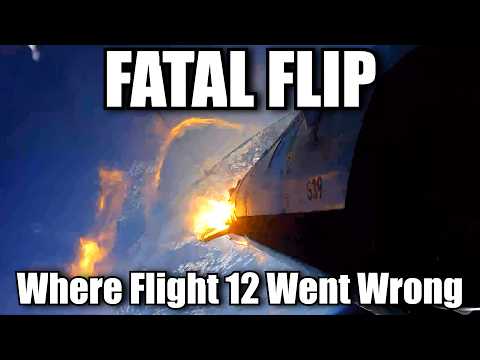 Starship Flight 12 - V3 Debuts with Max Power, Fatal Flips, Fast Landings and Exploding Raptors