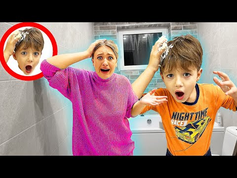 ALUAT în PĂR😰‼️/ CUM îl VOM SPĂLA pe ERNEST?