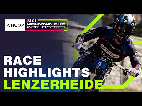 RACE HIGHLIGHTS | Elite Men | Round 8 Lenzerheide | UCI Downhill World Cup