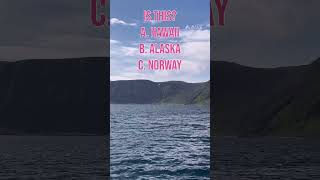 Where in the World is this?  #hawaii #alaska  #norway #celebritycruises #guess