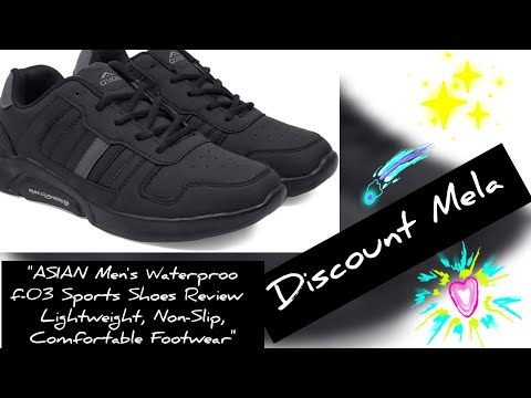"ASIAN Men's Waterproof-03 Sports Shoes Review - Lightweight, Non-Slip, Comfortable Footwear"