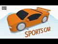 1DAY 1CAD SPORTS CAR Tinkercad Know How Style Education