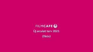 Filmcafé új arculati terv 2021 (fiktív)