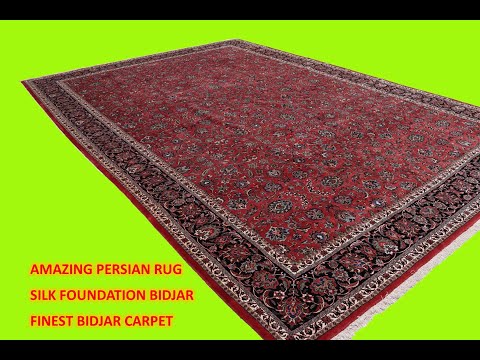 Finest Bidjar Rug Ever - Amazing Bijar Persian carpet with Silk