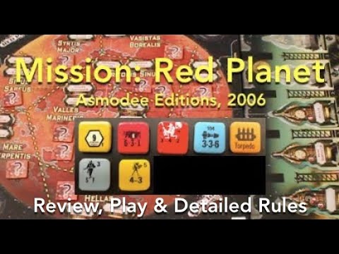 Mission: Red Planet (Asmodee Ediitions) Review & How to Play