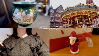 vlog｜4泊5日ドイツ旅行🇩🇪｜クリスマスマーケット巡り｜フランクフルト,ローテンブルク,ケルン