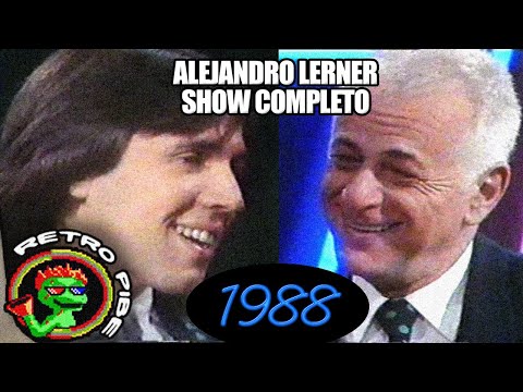 Alejandro Lerner ( 1988 ) - Recital Completo y entrevista con Sofovich - VHS RIP By Retro Pibe