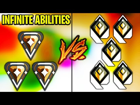 Valorant: 3 Bronze VS 5 Radiant Players, BUT Bronze have INFINITE ABILITIES!