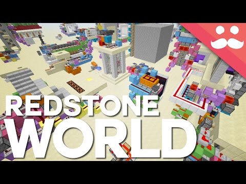 Minecraft: Redstone Testing World Download! [Day 24!]