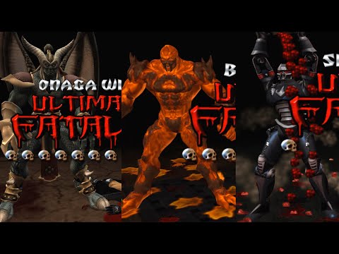MORTAL KOMBAT ARMAGEDDON: ALL ULTIMATE FATALITIES ...
