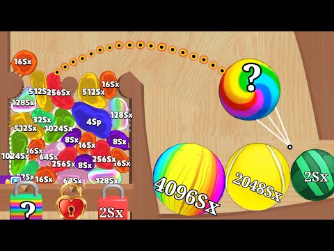 🏀 Blob Merge 3D | join blob merge 2048 ball 3d - world record ball 2048 tiles level #13 #blobmerge3d
