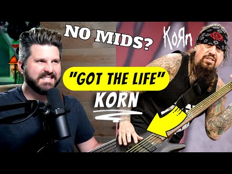 Bass Teacher REACTS | KoRn "GOT THE LIFE" - Fieldy Has SUCH Unique Slap Technique & Thunderous TONE!