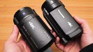 Panasonic VX3 vs Sony AX43A | Which 4K Camcorder Should You Get in 2025?
