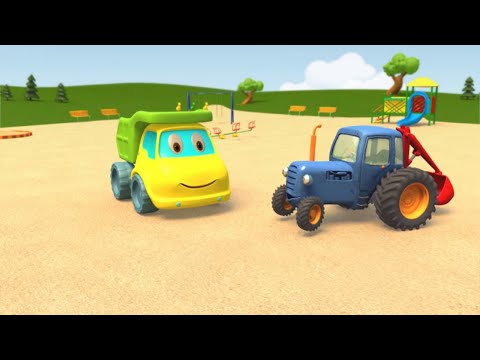 Tom der Traktor. Folge 1 - Wir bauen den Laster. Kinder Zeichentrick - deutsch.