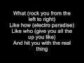 hit you with the real thing (Lyrics) westlife