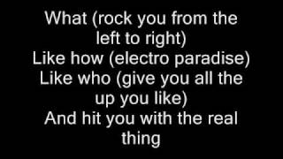 hit you with the real thing (Lyrics) westlife