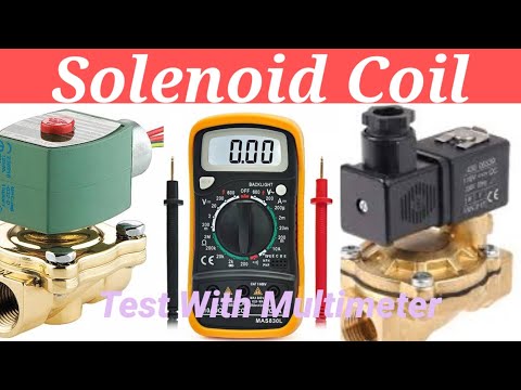 Part of a video titled Test Solenoid: How to Check If It's Working or Not - YouTube