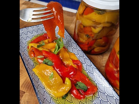 Peperoni sott'olio #peppers #peperoni #homemade