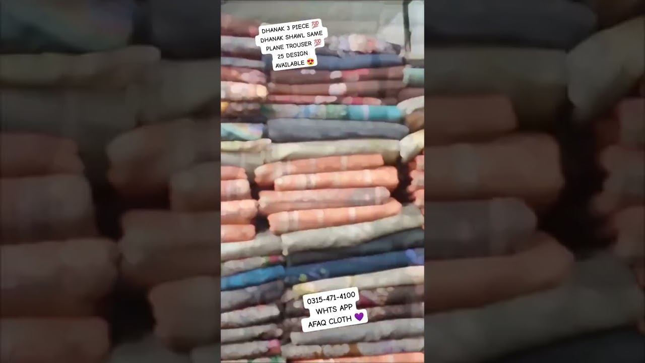 DHANAK 2 PIECE / 3 PIECE 😍💯 SALE WHOLESALE STOCK #clothes #fashion #cloths #clothesstyle