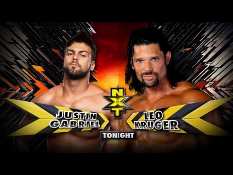 Leo Kruger (Adam Rose) vs. Justin Gabriel (PJ Black). Match 3