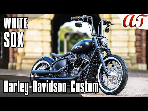 2020 Harley-Davidson STREET BOB Custom: WHITE SOX * A&T Design