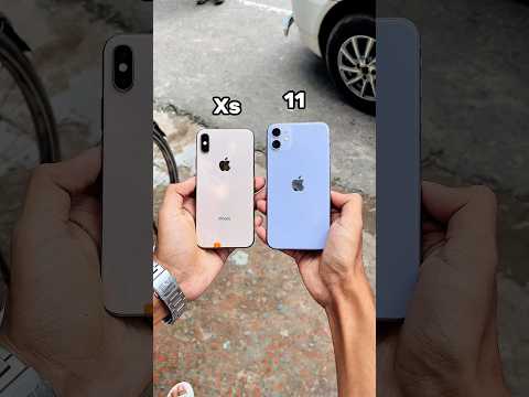 iPhone Xs Vs iPhone 11 || Camera Zoom Test! #shorts