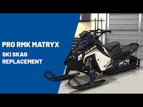 2022+ Pro RMK Matryx | Ski Skag Replacement - Polaris Snowmobiles