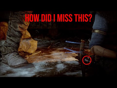 A part of Fenrir's soul goes into Atreus' knife - God of War Ragnarok