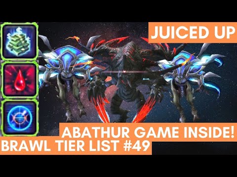 JUICED UP DEATH PUSH IS BACK! - Abathur Weekly Brawl Tier List [Starcraft 2 Direct Strike]