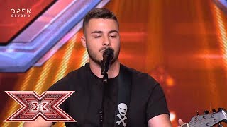 «Damn your eyes» από τον Δημήτρη Περώνη | Auditions | X Factor Greece 2019