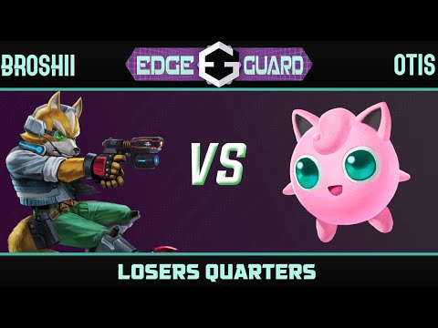 Broshii (Fox) vs Otis (Jigglypuff, Isabelle, Pikachu) - Edge Guard 38 Losers Quarters