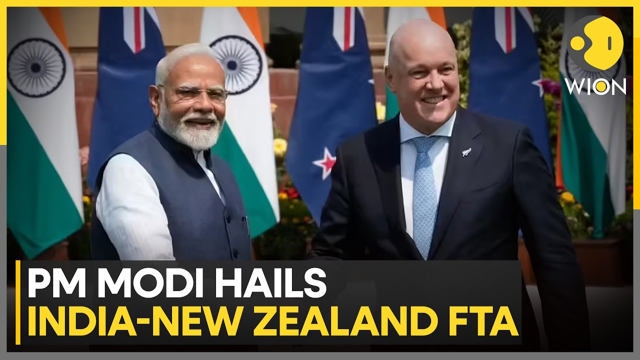 India, New Zealand Exchange MoUs To Boost Bilateral Ties | WION News