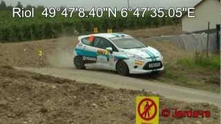 preview picture of video 'WRC Rally Deutschland Spactator place - Riol 5'