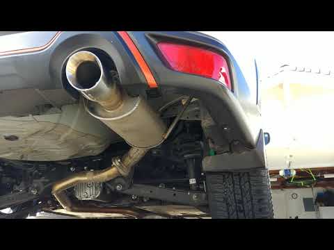 2019 Subaru Forester Sport with Lachute Performance Axle Back exhaust (Cold Start)