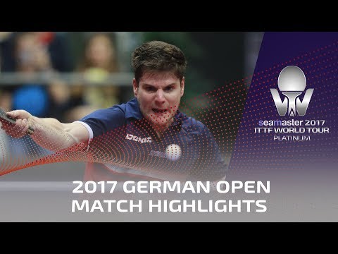 2017 German Open Highlights: Timo Boll vs Dimitrij Ovtcharov (Final)