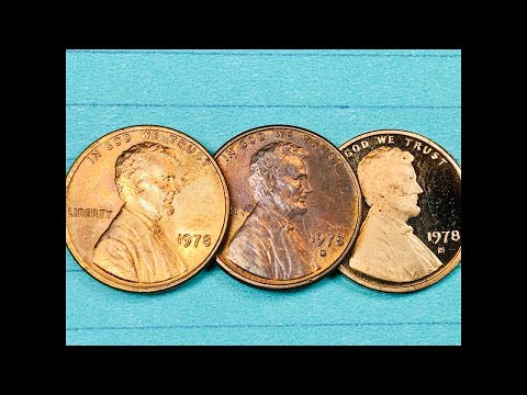 1978 Us Lincoln Penny - Filled D And S