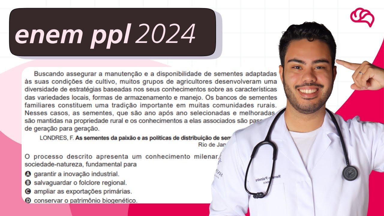 Resolução em Vídeo — Questão 61 ENEM 2024 PPL
