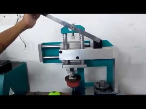 Manual pad printing machine