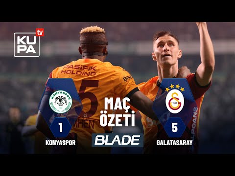 Konyaspor Kulubü Konya 1-5 SK Galatasaray Istanbul 