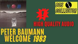 Peter Baumann - Welcome (Good Quality) #Italodisco #Eurodisco #80s