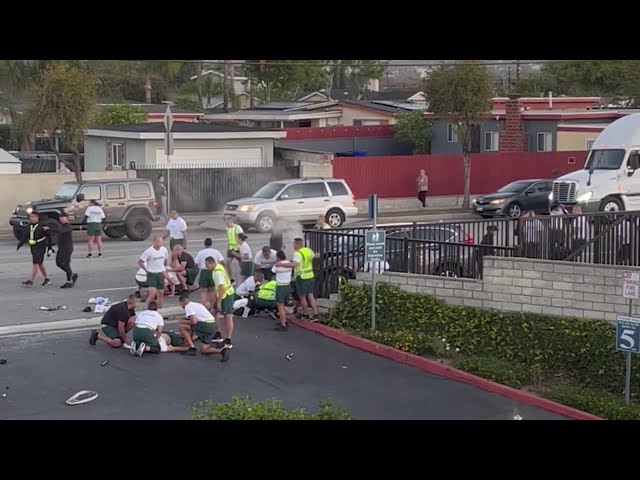 WATCH: Surveillance video shows SUV slamming into law-enforcement ...