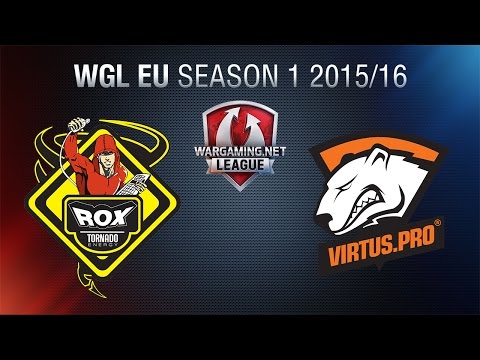 World of Tanks - Tornado Rox vs. Virtus.Pro - Season 1 2015/16 - Matchweek 1, Playday 3