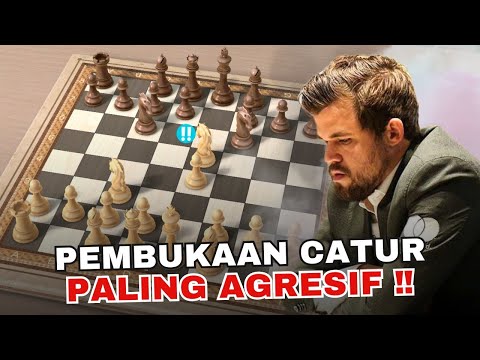5 PEMBUKAAN CATUR TERBAIK UNTUK PEMAIN AGRESIF - Jebakan Catur Putih Paling Mematikan