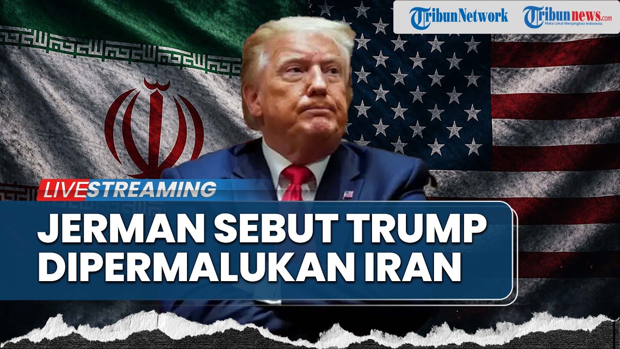 Trump Dipermalukan! Jerman Akui Iran Pintar Berstrategi, Teheran Tuntut AS-Israel Tak Serang Lagi