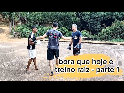 Treino raíz de Kickboxing em São Miguel - MG parte 1