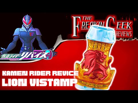 Kamen Rider Revice DX LION VISTAMP: EmGo's Reviews N' Stuff