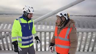 VSL | Ice management and embedded monitoring for stay cables in Finland | Bouygues Construction