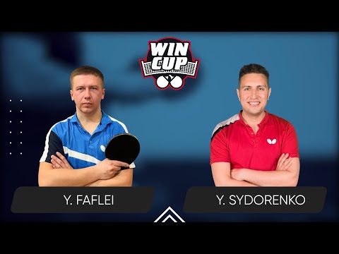 18:00 Yevhenii Faflei - Yaroslav Sydorenko West 3 WIN CUP 12.08.2024 | Table Tennis WINCUP