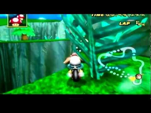 {MKWii} Mushroom Gorge gap Jump Toutorial